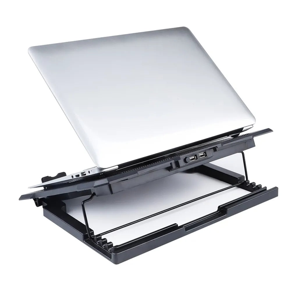 Gaming Cooler Fan Laptop Stand Adjustable Notebook