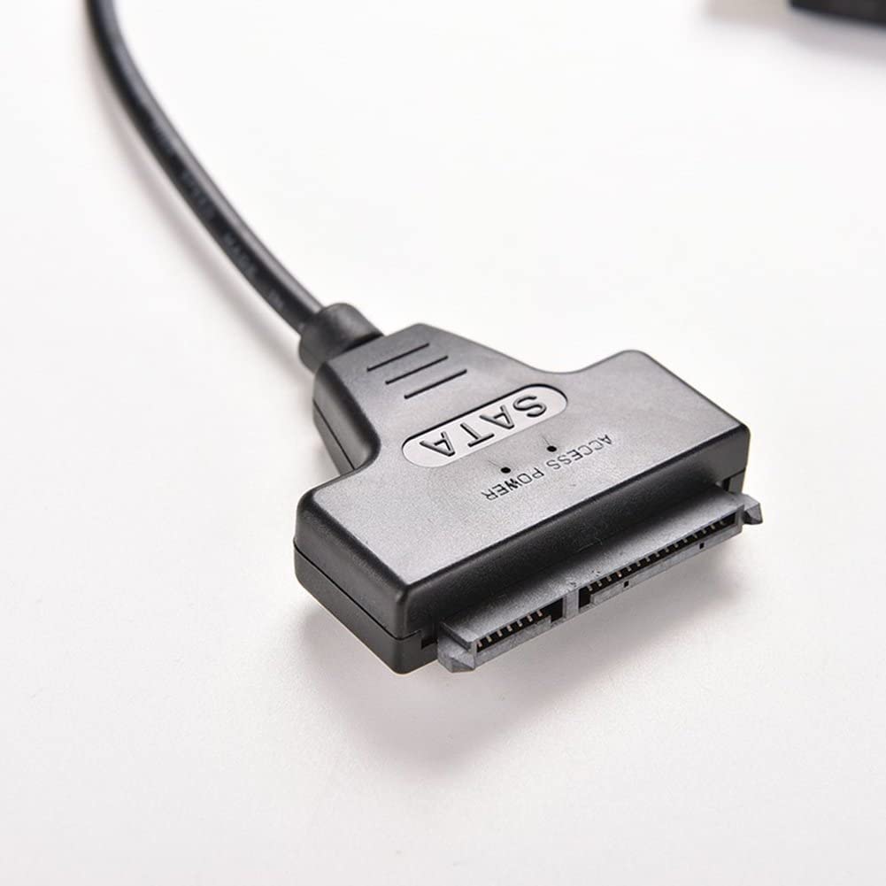 High Speed Dual USB 2.0 To 2.5″ SATA Hard Disk Drive Adapter W/UASP SATA To USB 2.0 Converter For SSD/HDD