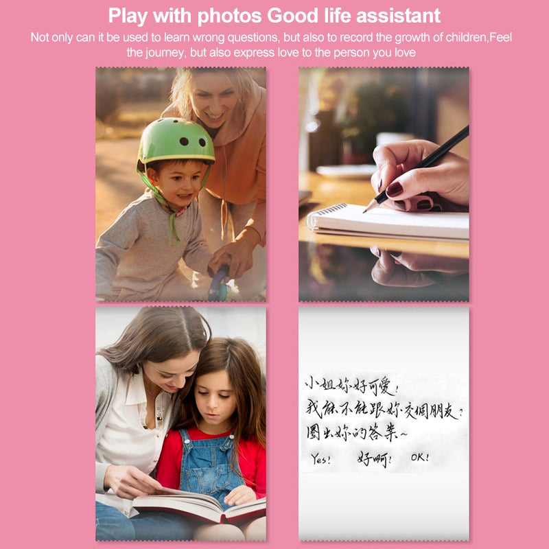 Mini Portable Pocket Size 57mm Wireless Bluetooth Cute Cat Shape Printer