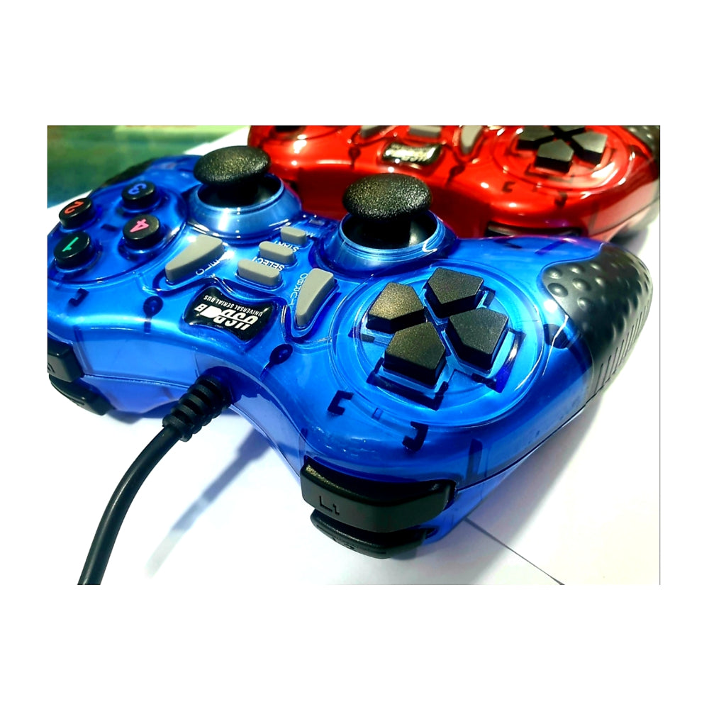 Gaming Controller USB Joysticks Gamepad Double Shock For PC Laptop