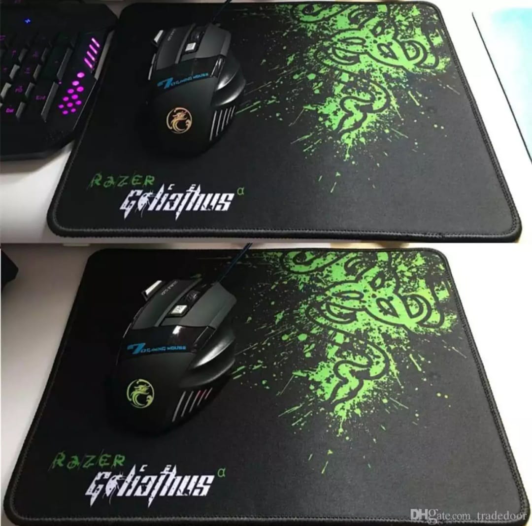 Gaming Mouse Pad Smooth Surface Grip Control 44.4 Cmx 35.5cm Logilily Razer Goliathus