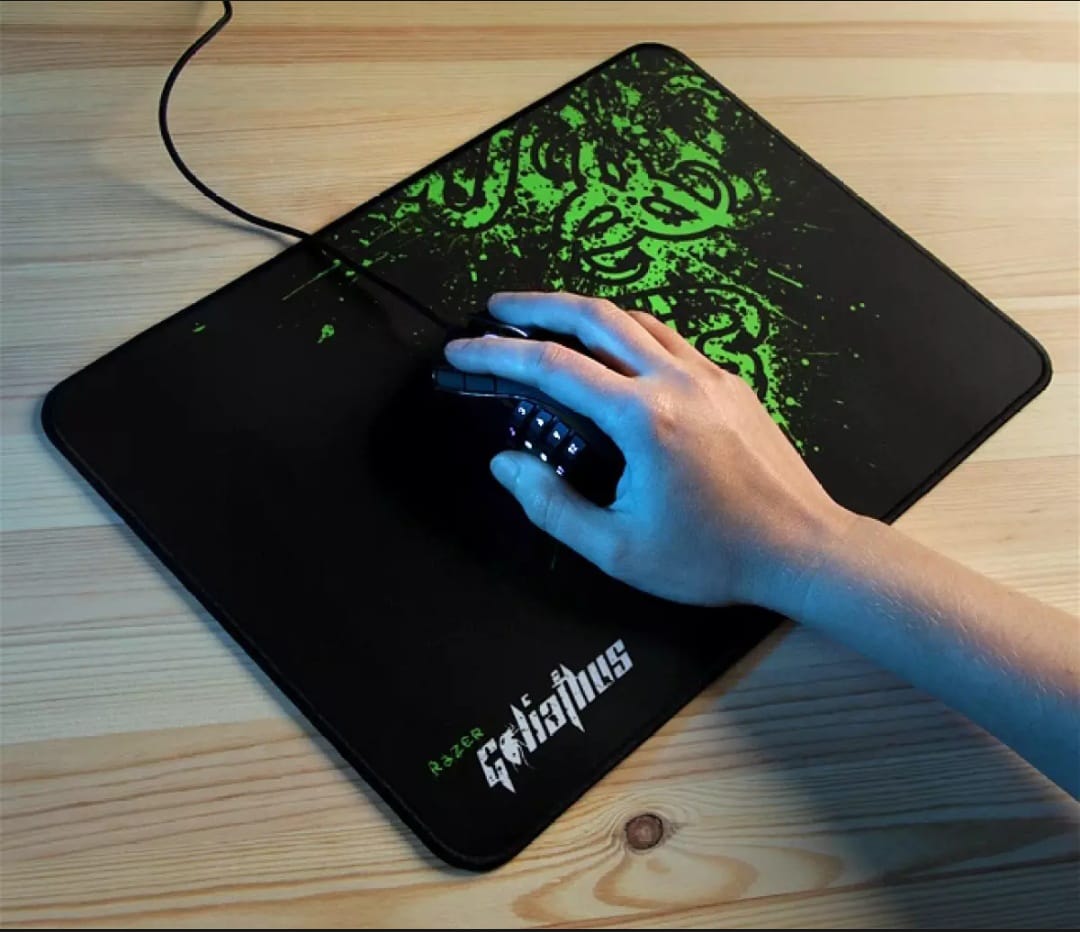 Gaming Mouse Pad Smooth Surface Grip Control 44.4 Cmx 35.5cm Logilily Razer Goliathus