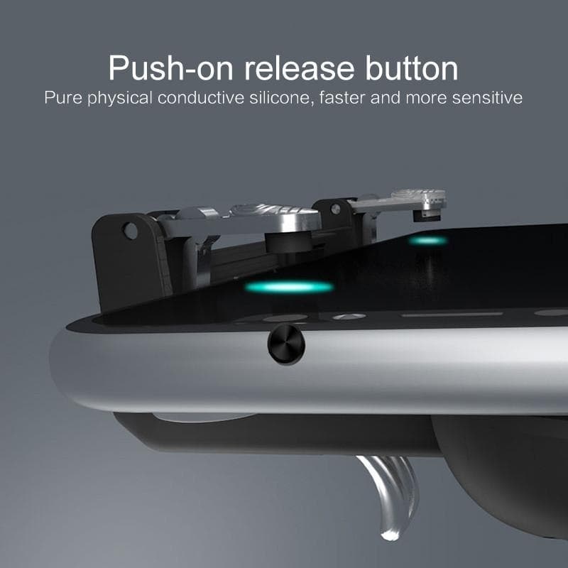 PUBG Mobile Game Controller Free Fire Joystick Gamepad Metal L1 R1 Button For Phones