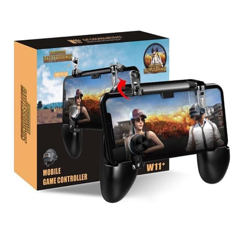 PUBG Mobile Game Controller Free Fire Joystick Gamepad Metal L1 R1 Button For Phones