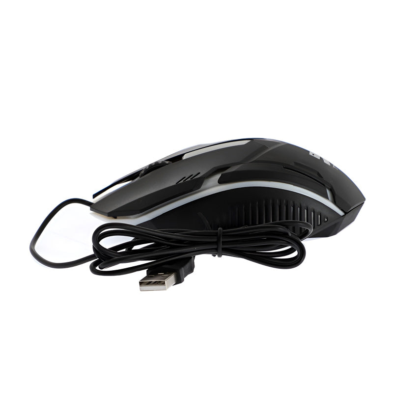 Zornwee GMO2 Wired USB Optical Gaming Mouse – Sleek Design, RGB Backlight & Smooth Control