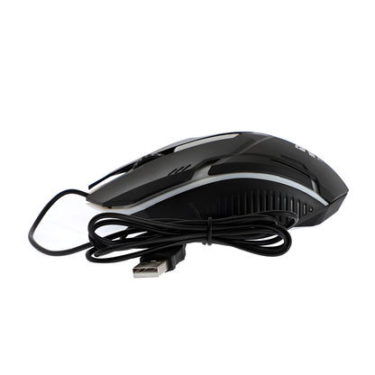 Zornwee GMO2 Wired USB Optical Gaming Mouse – Sleek Design, RGB Backlight & Smooth Control