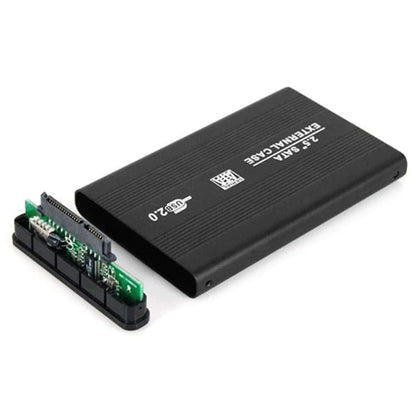 2.5 Inch HDD External Enclosure Case Metal External Storage Box For Sata To USB 2.0 With USB Cable